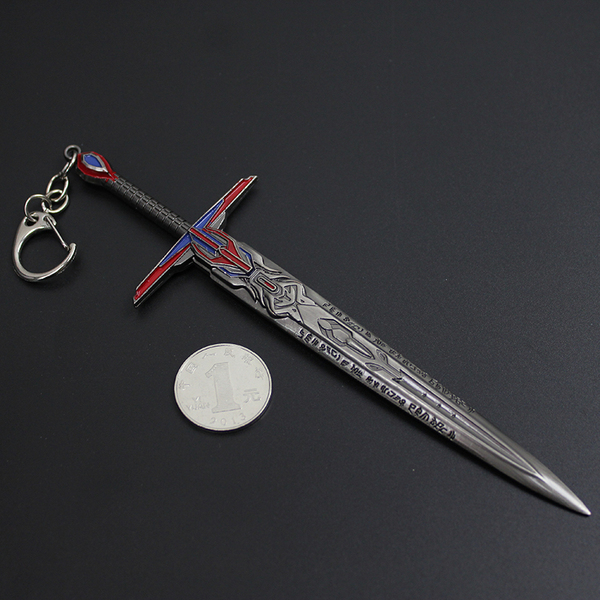 变形金刚4 擎天柱 星辰剑 圣域之剑 审判剑 合金钥匙扣 摆件