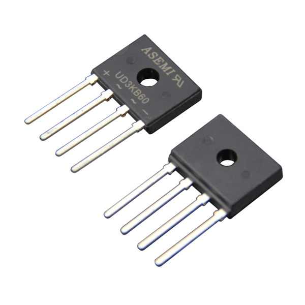 ud3kb60 asemi进口整流桥3a600v原装原厂 d3ub60电源用整流器件