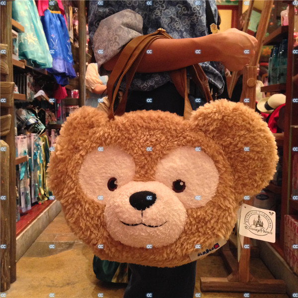 香港迪士尼代购duffy达菲熊公仔单肩包手提包背包吴佩慈同款