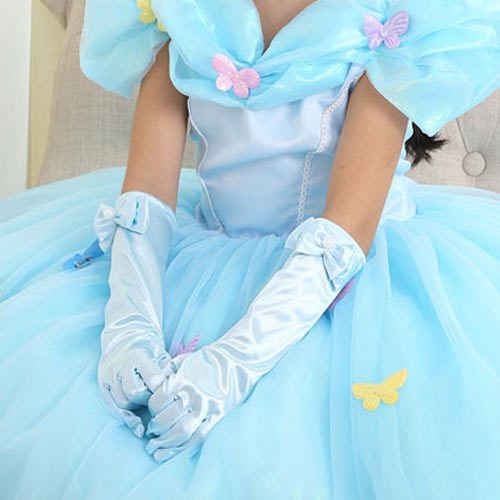 永丽公主儿童配饰冰雪奇缘艾莎女王蓝色手套女童玩具配饰生日礼物