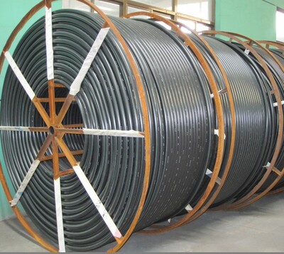 HDPE硅芯管 PE实壁穿线管 电线电缆保护套管