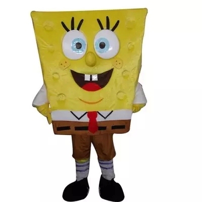 海绵宝宝卡通服装卡通人偶行走卡通人偶卡通服饰人偶道具服装