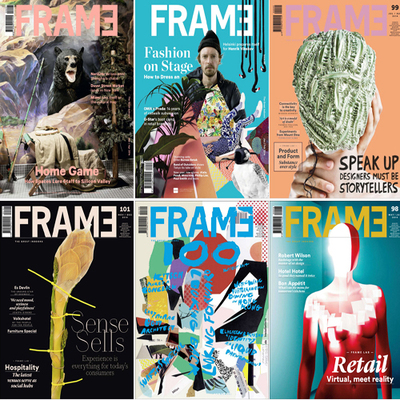 Frame 室内设计杂志 2014年合集(全6本)