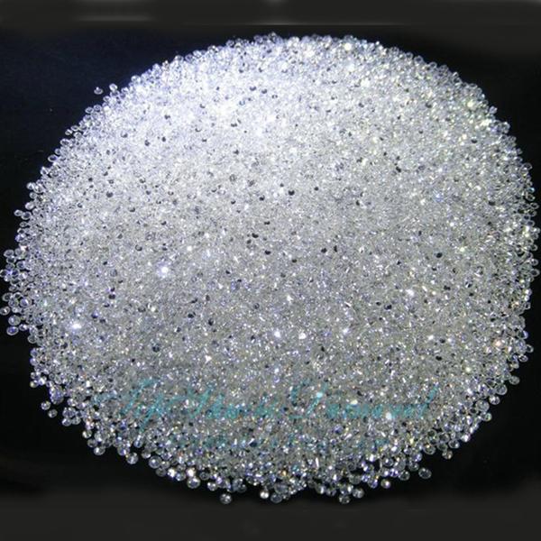 4厘/0.4分/0.004ct克拉圆钻碎钻裸钻足反钻真钻厘石定制镶嵌批发