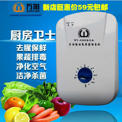万阳特价多功能家用活氧/解毒机臭氧机洗瓜果蔬菜解毒消毒机包邮