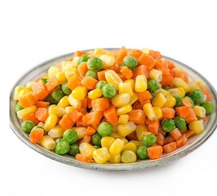 华美大地什锦 玉米粒胡萝卜甜青豆豌豆 什锦蔬菜粒 冷冻新鲜杂粮