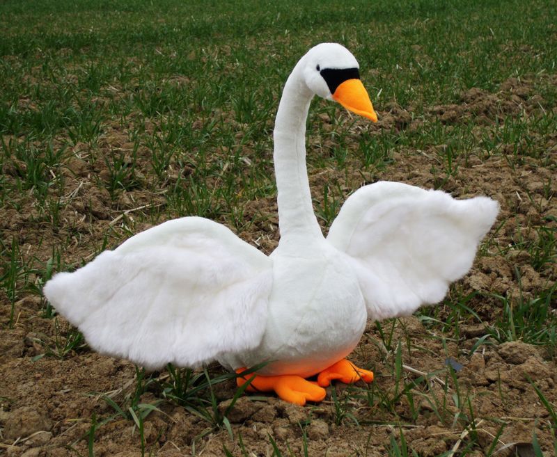 soft toy swan