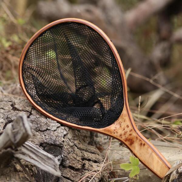 高级溪流抄网 小号直柄飞钓抄网 飞蝇抄网 实木抄网包邮免邮费