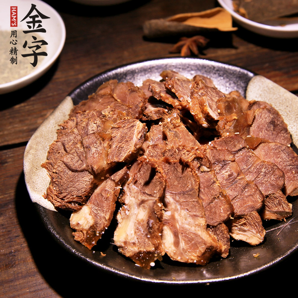 金字 卤牛肉五香牛肉黄牛肉卤味熟食速食食品180g*3