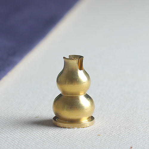 香道纯铜芯葫芦香架香炉香座香插檀香卧香盘香线香适用佛教用品