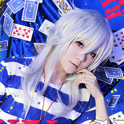 游戏王 貘良了 獏良了 鹤丸国永 槙岛圣护 加长发尾cosplay假发