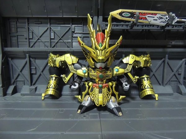 sd高达三国传 bb 千古一帝 秦始皇 上色成品(包件) 可代工