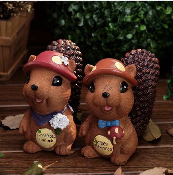 松鼠石膏模具 石膏像模具 卡通乳胶 彩绘r-21005 高19cm长17cm