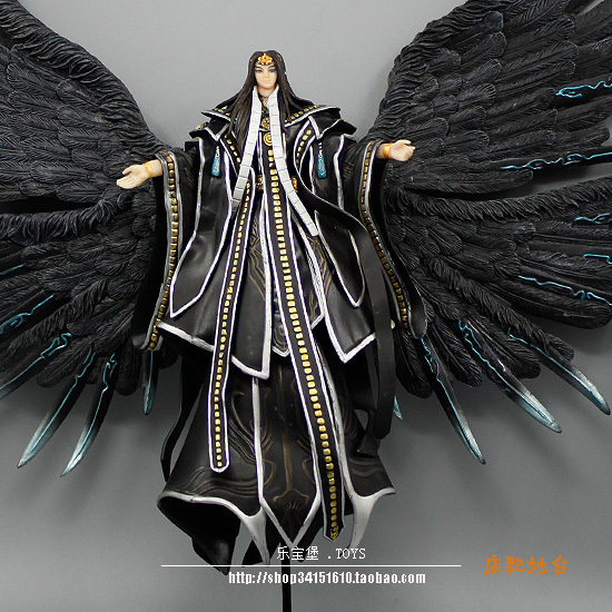 3607正版散货 霹雳布袋戏 弃天帝 黑暗天使 毁灭之神 手办人偶