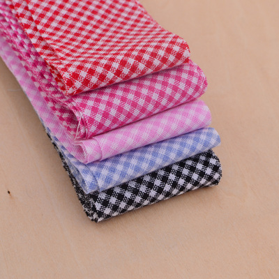 美作手工★纯棉包边带 棉布包边布 包边条 可贴身 格子棉布 4cm宽