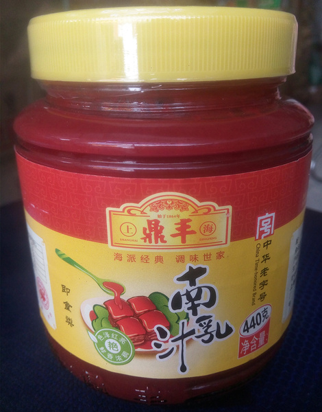 上海 鼎丰牌 南乳汁440g 豆腐乳汁 红烧肉 东坡肉 干菜扣肉 调料