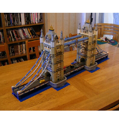 美国直邮购乐高 lego tower bridge 10214 伦敦塔桥儿童益智玩具