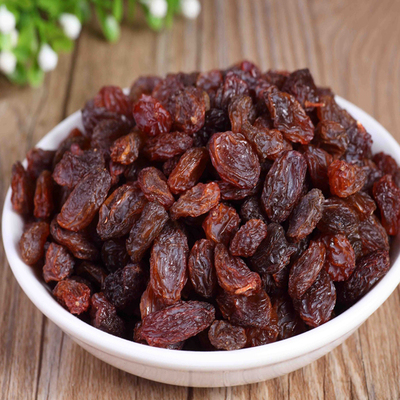 新疆特产 红香妃葡萄干 红马奶无籽葡萄干