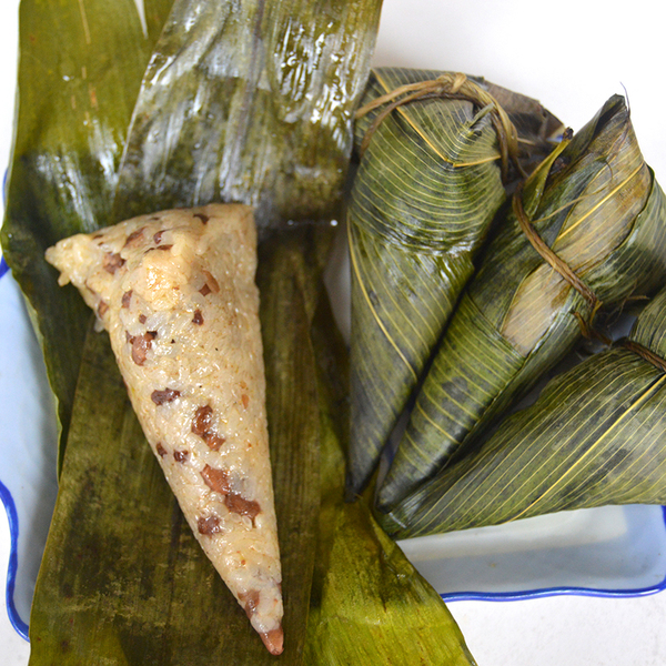 【10个包邮】四川特产崇州小吃王二哥纯手工腊肉粽子 早餐早点