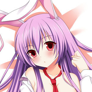 男抱枕宅套萌动漫长款等身动漫周边定制东方projecth]-铃仙