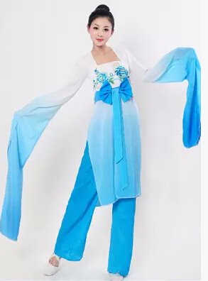 桃李杯红豆古典演出服舞蹈服七仙女古装贵妃醉酒秧歌演出舞台服装