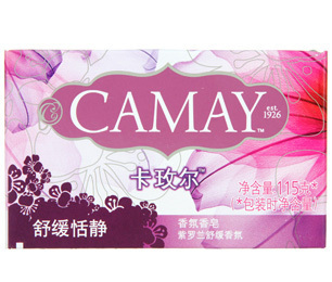 宝洁正品 camay卡玫尔恬静舒缓香氛香皂 115g