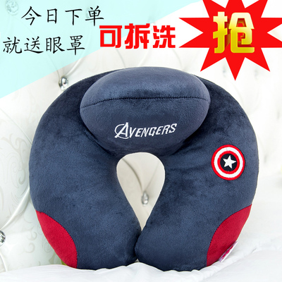 u型枕 护颈椎枕头 办公室午睡枕 卡通u形可爱飞机旅行腰靠枕靠垫