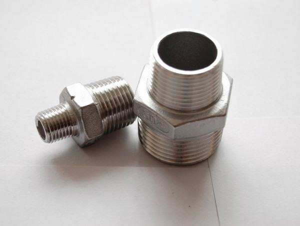 304不锈钢管件/不锈钢异径外丝/变径对丝8 10 15 20 25 32 40 50