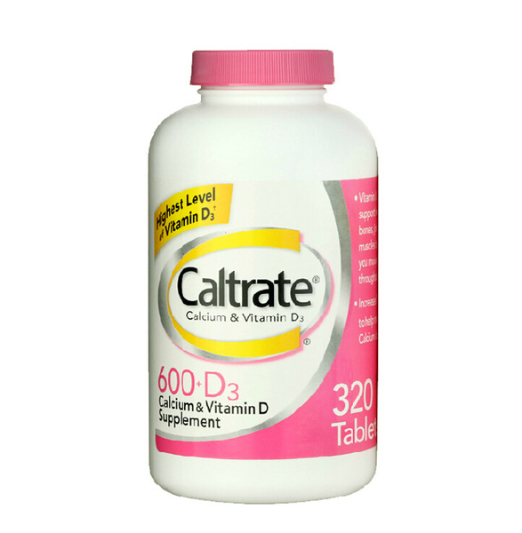 美国直邮 代购 钙尔奇caltrate 孕妇 老人钙片 600mg d3 320粒