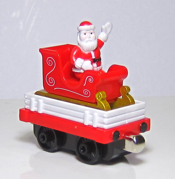 托马斯磁性小火车玩具 圣诞老人车厢 满68包邮