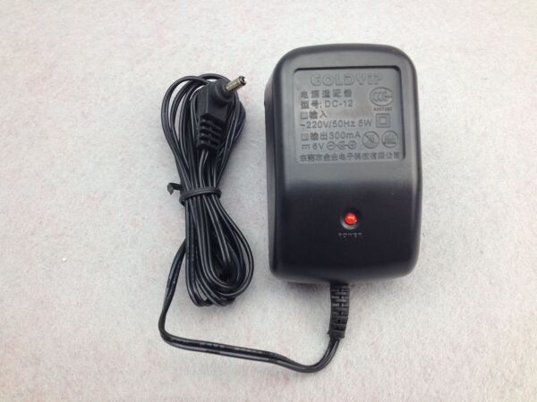 金业电源 6v随身听收音机复读机6v电源适配器充电器线长1.6米