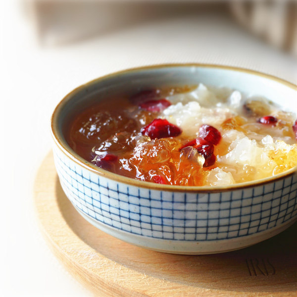 汤家 桃胶蔓越莓银耳羹 桃花羹 /糖水材料/七碗美肤的甜汤75g