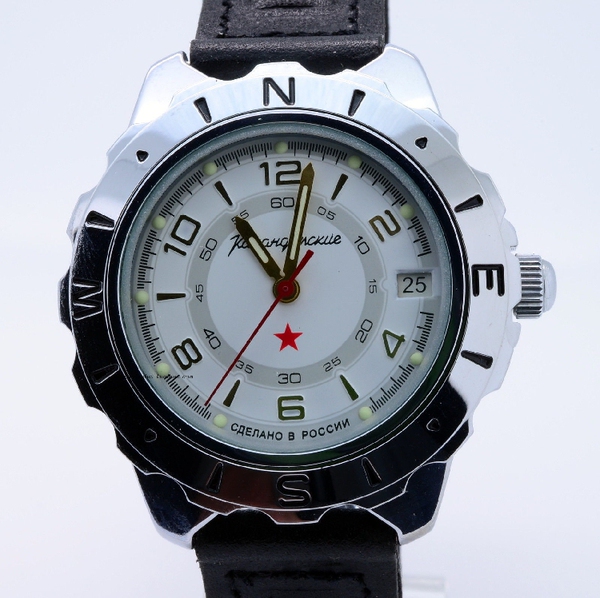 俄罗斯军表vostok东方表指挥官红星表30米防水防震64186