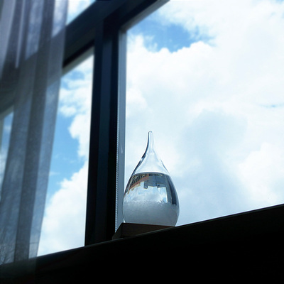 香港九猪风暴瓶气象天气预报瓶子摆件创意生日