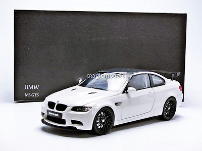 海外代购 汽车模型 kyosho宝马m3双门跑车gts e92 白色 1:18