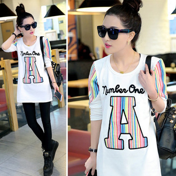 衣服 女士裤装 女士打底裤 爱尚美衣 孕妇秋装套装时尚韩版长袖t恤