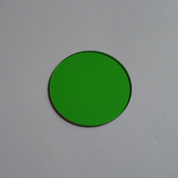 lb17 玻璃 绿色滤光片 绿波玻璃 绿色玻璃 透绿光 25*2mm