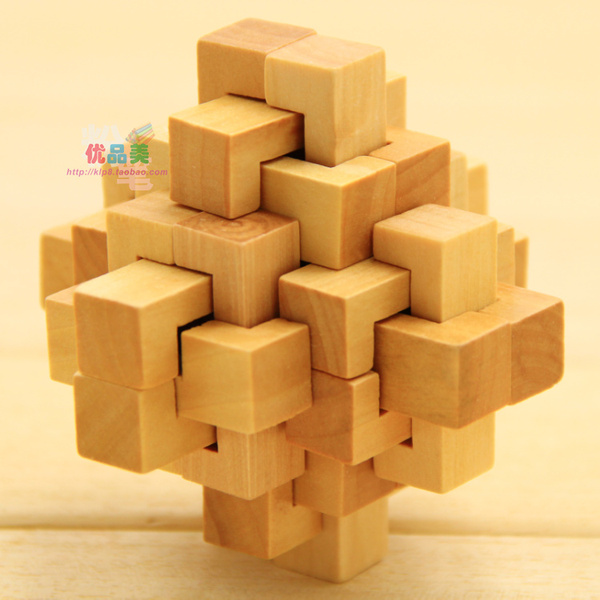 儿童成人益智木制益智玩具 古典玩具 孔明锁鲁班锁 二十四锁