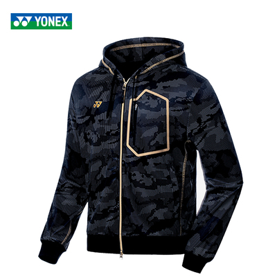 yonex尤尼克斯羽毛球服yy黑装 男女款防风运动外套 130206 230206