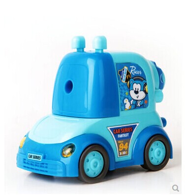 deli/得力 0730 小汽车削笔机 小学生卷笔刀 转笔刀 美术卷笔刀