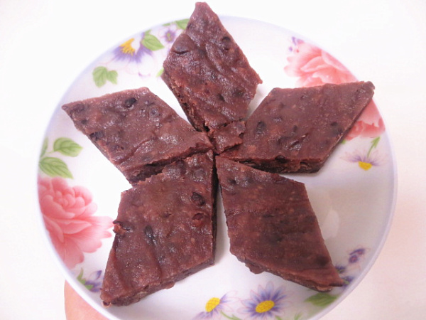 兰溪特产红豆发糕 乌缸豆糕 糯米糕 现做真空 500g 七月糕