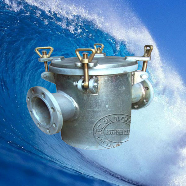 船用海水滤器 篮式滤器 船用粗水滤器 cb/t497-94 a80