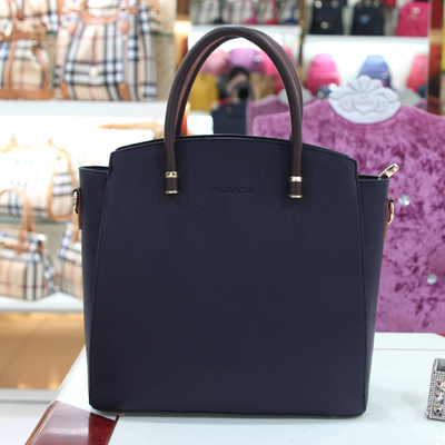 保罗维尊女包专柜正品2015秋冬新款时尚真皮商务定型手提包4261