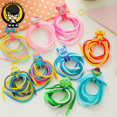 苹果手机数据线保护绳USB保护套理线器保护