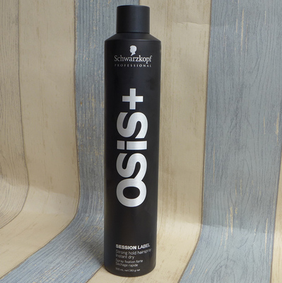 现货女人我最大schwarzkopf施华蔻osis 黑魔发特强定型喷雾定型液