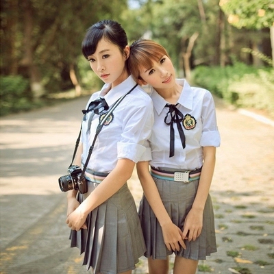 英伦学院派小时代校服班服韩版学生装毛衣灰色男女款长袖秋冬套装