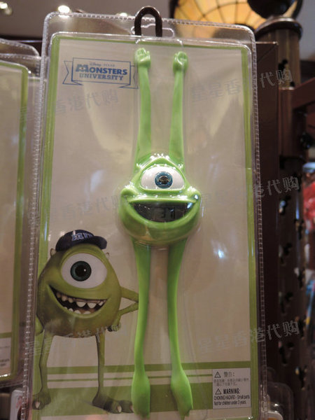 香港迪士尼正品代购 怪兽大学 大眼仔 卡通造型电子手表