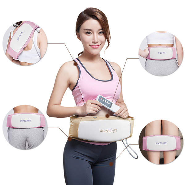 正品加强版瘦身腰带甩脂机震动腰带瘦腿瘦肚子懒人运动器小腹克星