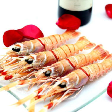 新西兰scampi南极深海螯虾 新西兰敖虾 3号虾(大)1kg 原装进口