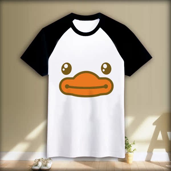 duck t恤 男女情侣装大黄鸭 小黄鸭短袖可爱
